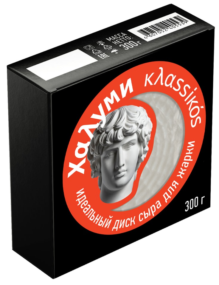 Сыр Klassikos Халуми для жарки 45 300гс доставкой 419₽