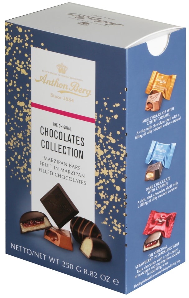 Конфеты Anthon Berg Ассорти 250г - Vprok.ru Перекрёсток