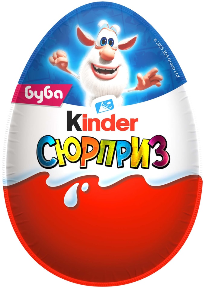 Яйцо с игрушкой Kinder Сюрприз из молочного шоколада в ассортименте 20г 130₽