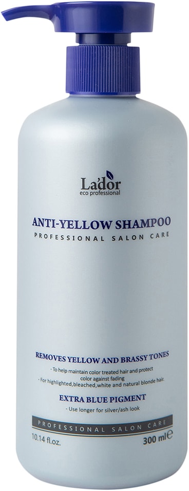 Шампунь для светлых волос LaDor Anti-Yellow Shampoo 300мл