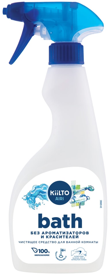 Средство чистящее Kiilto Airi для ванных комнат 500мл