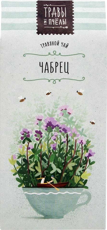 Напиток чайный Травы и пчелы Чабрец 40г от Vprok.ru