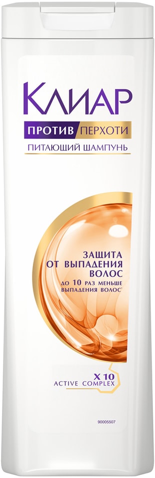 Шампунь для волос Клиар женский против перхоти Защита от выпадения волос с витамином В3 и аминокислотами 400мл