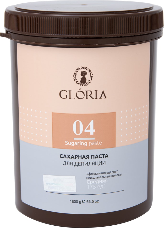 Сахарная паста Gloria для депиляции средняя 1.8кг