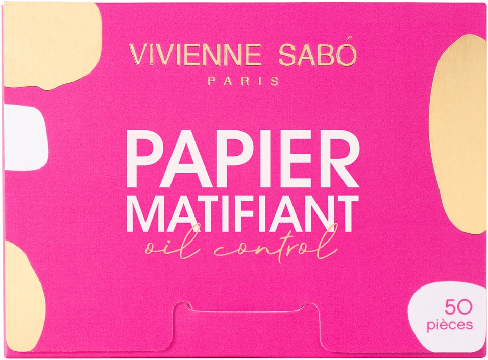 Матирующие салфетки Vivienne Sabo Papier Matifiant 50шт