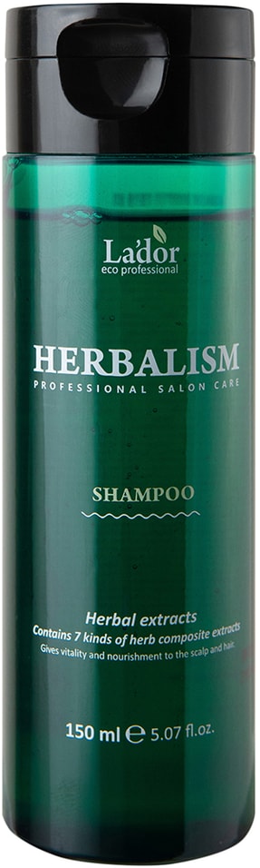 Шампунь для волос LaDor Herbalism Shampoo на травяной основе 150мл