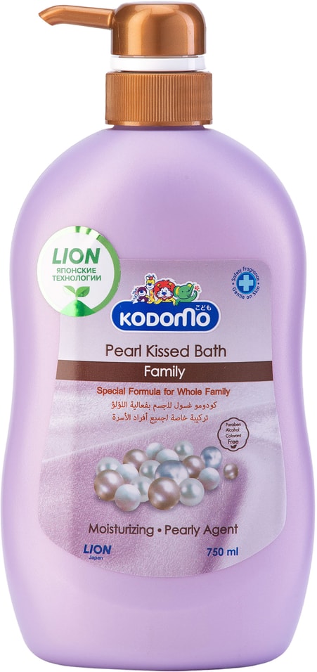 Крем-гель для душа Lion Thailand Жемчужный поцелуй 750мл