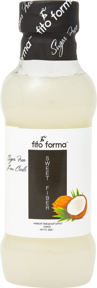 Сироп Fito Forma Кокос без сахара низкоуглеводный 360г