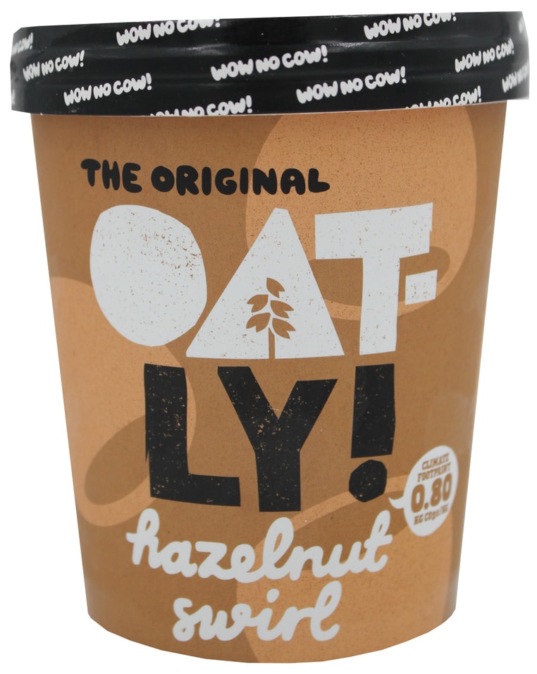 Мороженое Oatly! овсяное Фундук безлактозное 340г