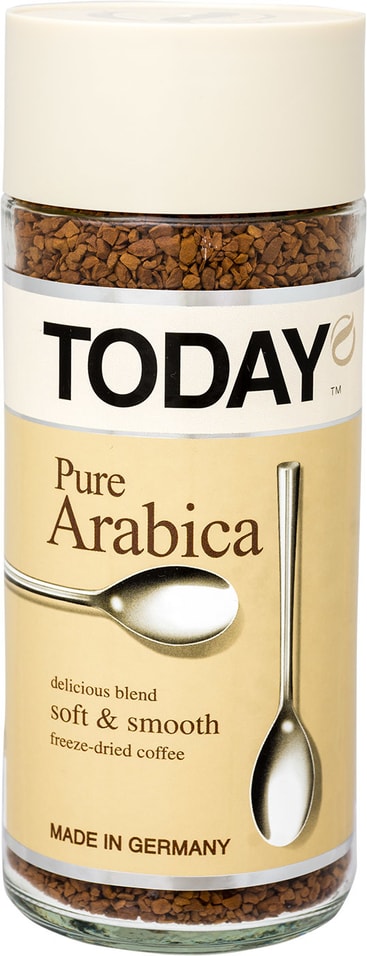 Кофе растворимый Today Pure Arabica 95г от Vprok.ru