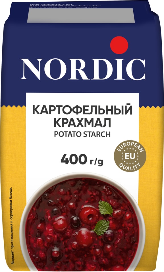 Крахмал Nordic картофельный 400г - Vprok.ru Перекрёсток