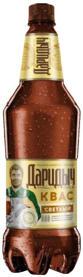 Квас Даридыч Светлый 1.5л - Vprok.ru Перекрёсток