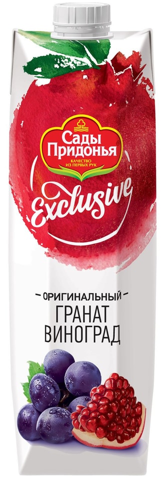 Нектар Сады Придонья Exclusive Гранат-Виноград 970мл