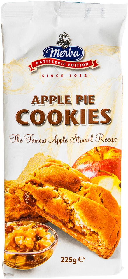 Печенье Merba Яблочный пай 225г