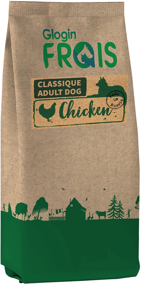Сухой корм для собак Frais Classique Adult Dog Chicken с курицей 3кг