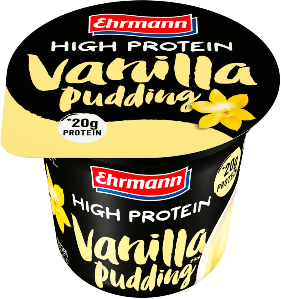 Пудинг Ehrmann High Protein со вкусом ванили 1.5% 200г от Vprok.ru