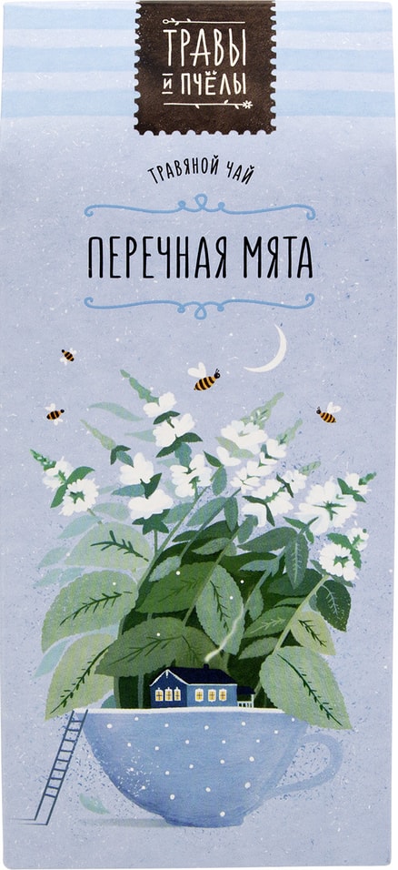 Напиток чайный Травы и пчелы Мята перечная 40г от Vprok.ru