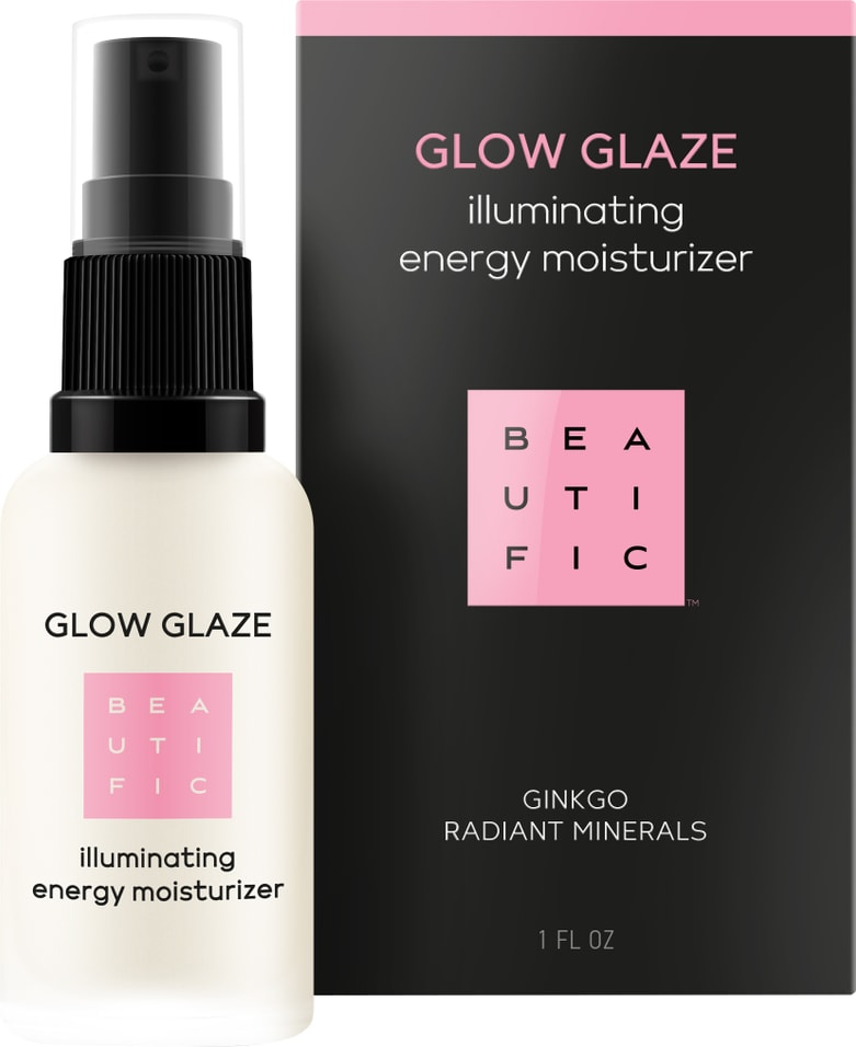 Крем для лица Beautific Glow Glaze энергетик против усталости кожи с эффектом сияния 30мл