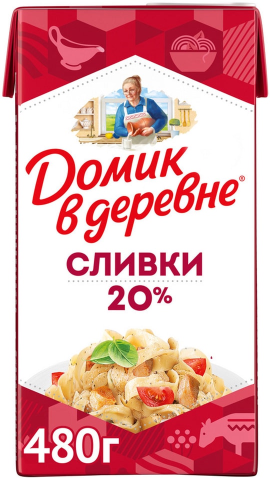 Сливки Домик в деревне 20 480г - Vprokru Перекрёсток 230₽
