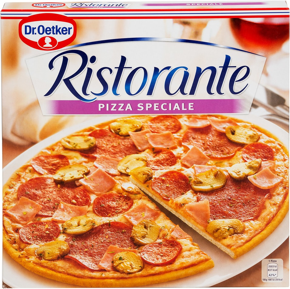 Отзывы о Пицце Dr.Oetker Ristorante Специале ассорти 330г