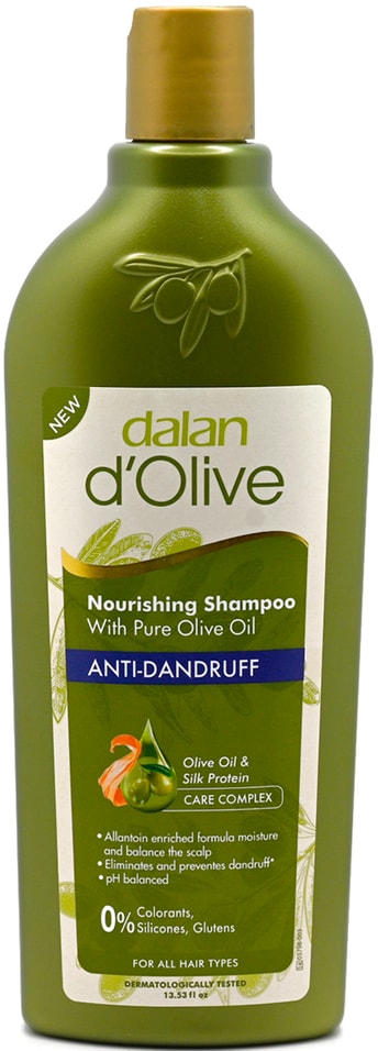 Шампунь для волос Dalan D Olive Против перхоти Оливковое масло 400мл