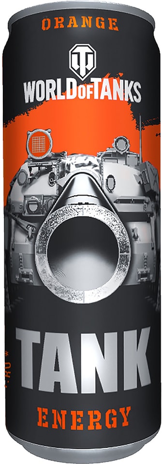 Напиток World of Tanks Orange энергетический 450мл от Vprok.ru