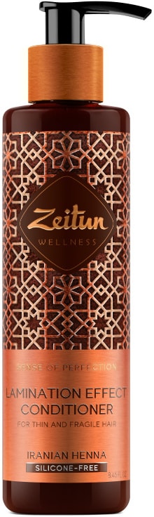 Бальзам-кондиционер для волос Zeitun Ритуал совершенства с эффектом ламинирования 250мл