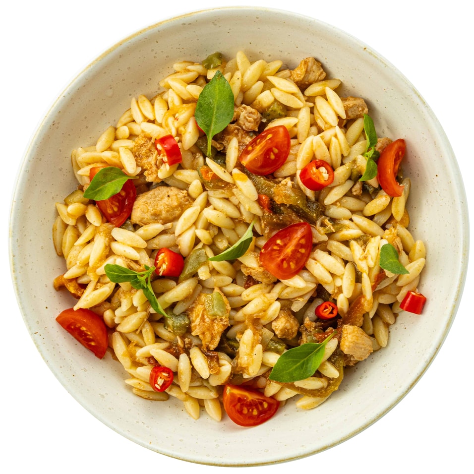 Курица AlphaChef Фахитос с орзо 280г. Доставим до двери!