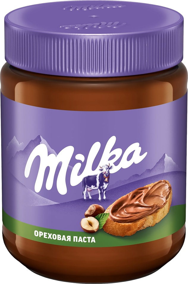 Паста ореховая Milka с добавлением какао 350г