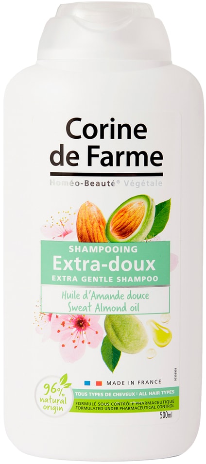 Шампунь для волос Corine de Farme с Маслом Миндаля 500мл