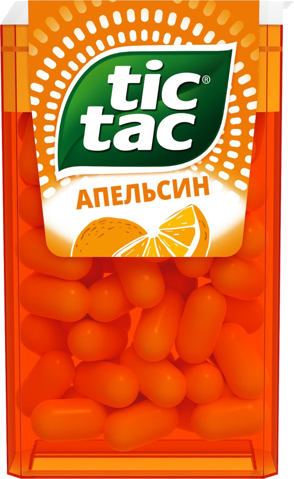 Драже Tic-Tac Апельсин 16г