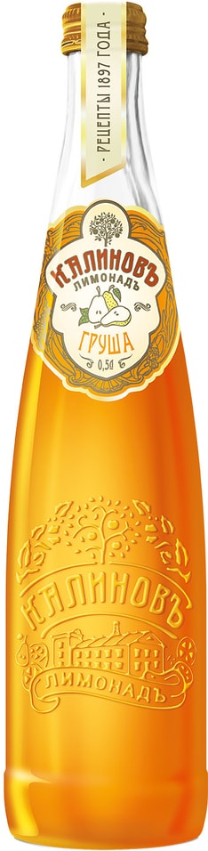 Напиток Калиновъ Лимонадъ Груша 500мл от Vprok.ru