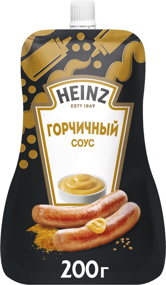 Соус Heinz Горчичный на основе растительных масел 200г