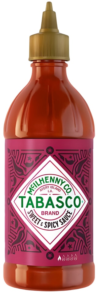 Соус Tabasco красный перечный сладкий и острый 256мл