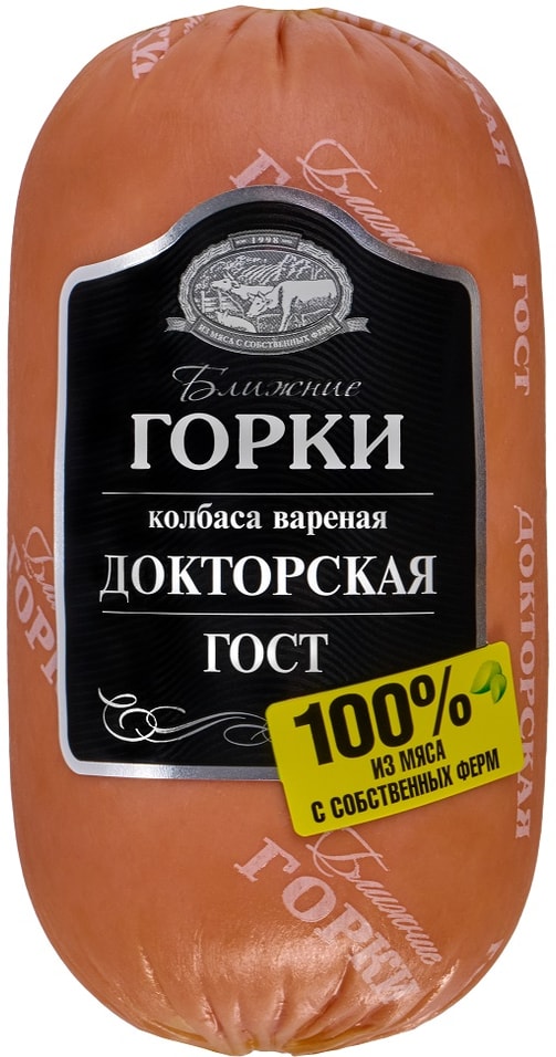 Колбаса Ближние Горки докторская варёная категории А 400г