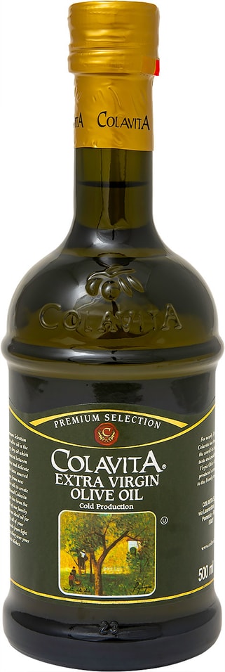 Масло оливковое Colavita Extra Virgin нерафинированное 500мл
