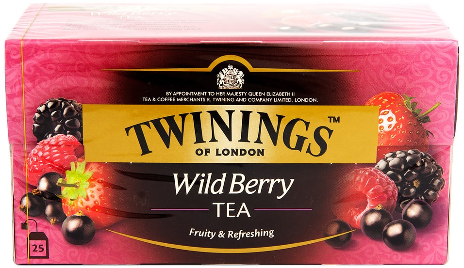 Чай черный Twinings Лесные ягоды 25*2г от Vprok.ru
