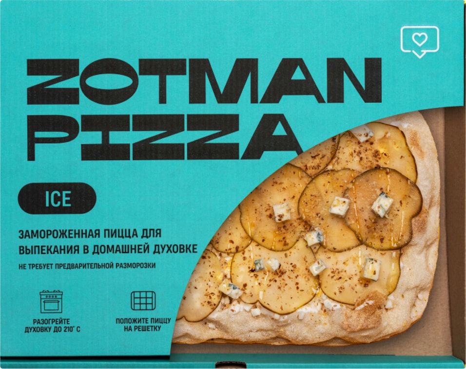 Пицца Зотман Груша и горгонзола 415г