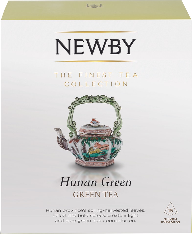 Чай зеленый Newby Hunan Green 15*2.5г