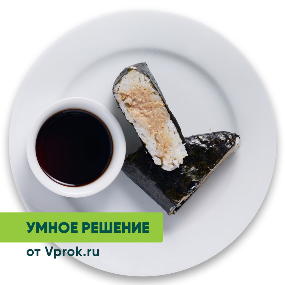 Онигири с угрем в соусе унаги Умное решение от Vprok.ru 100г