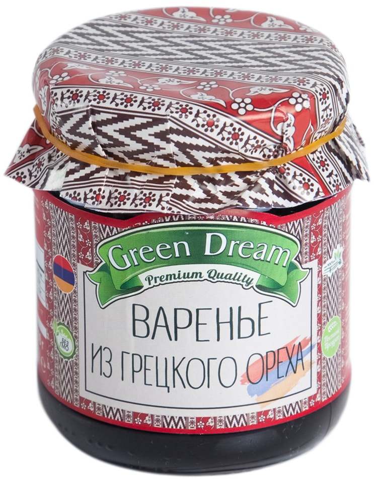 Варенье Green Dream из грецкого ореха 300г