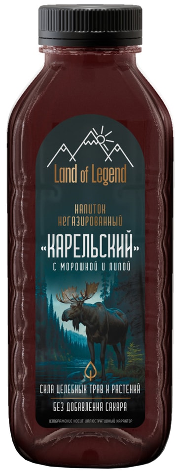 Напиток Land of Legend Карельский с морошкой и липой негазированный 500мл