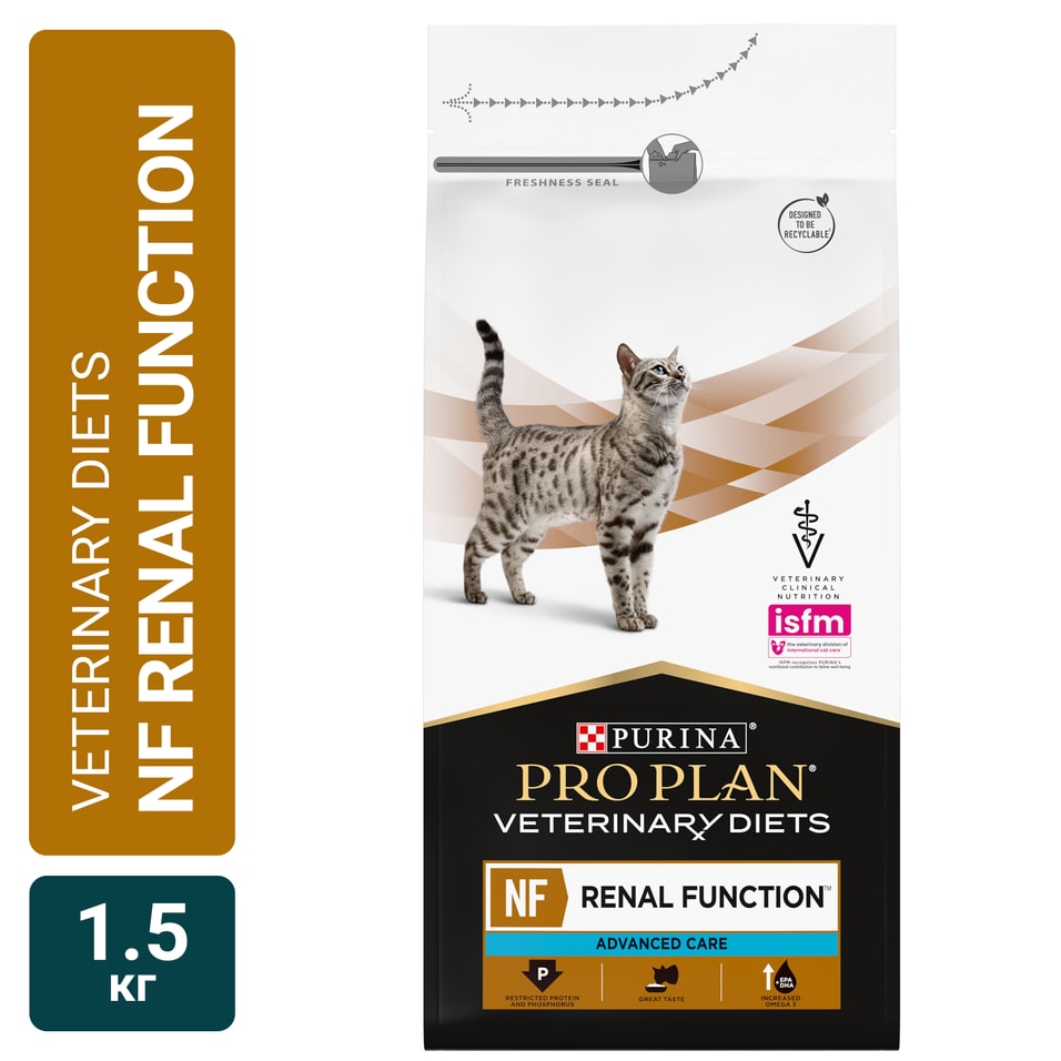 Сухой корм для кошек Purina Pro Plan Veterinary Diets NF Renal Function Advanced care при хронической почечной недостато