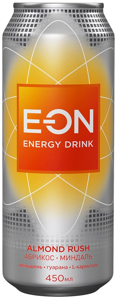 Напиток E-ON Almond Rush энергетический 450мл от Vprok.ru