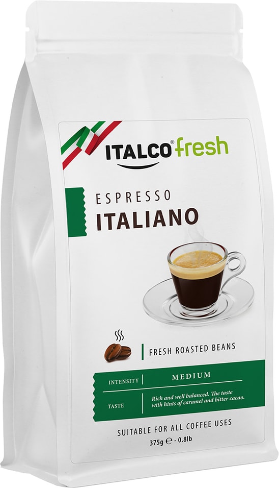 Кофе в зернах Italco Espresso 375г