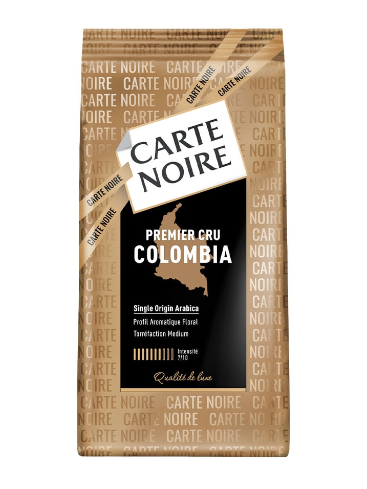 Кофе Carte Noire Premier Cru Colombia молотый 200г 719₽