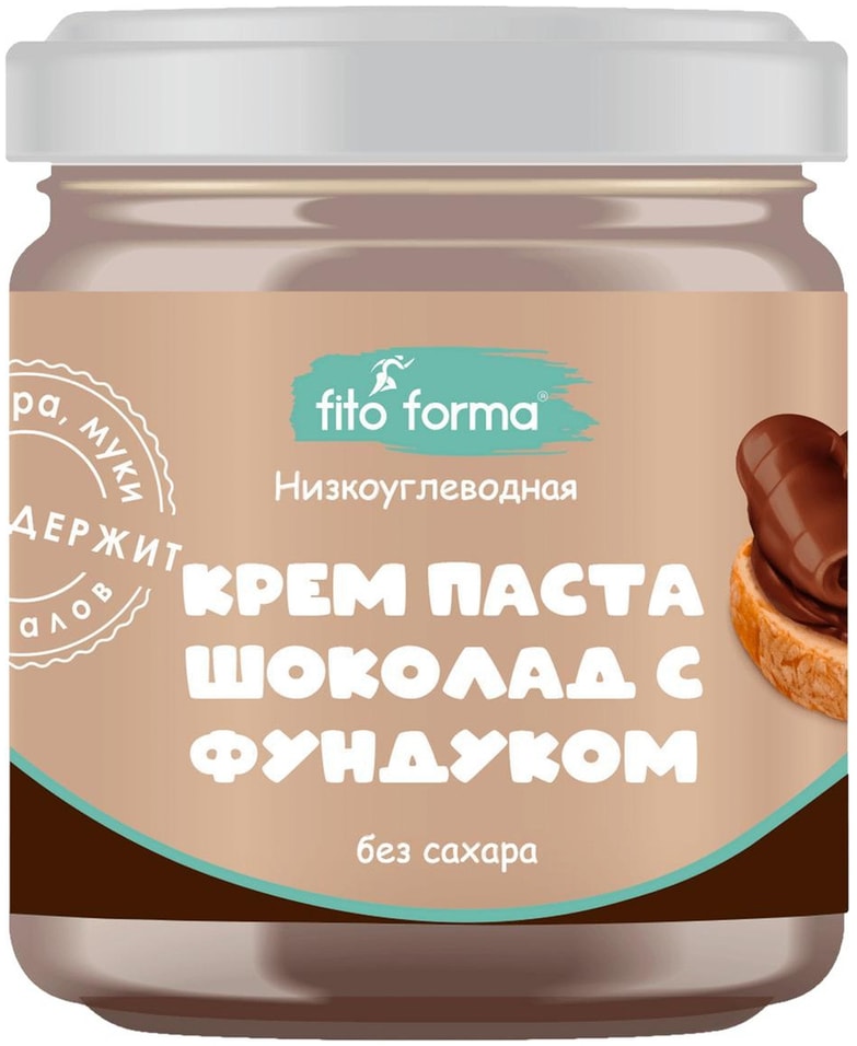 Крем-паста Fito Forma низкоуглеводная Шоколад с фундуком 300г