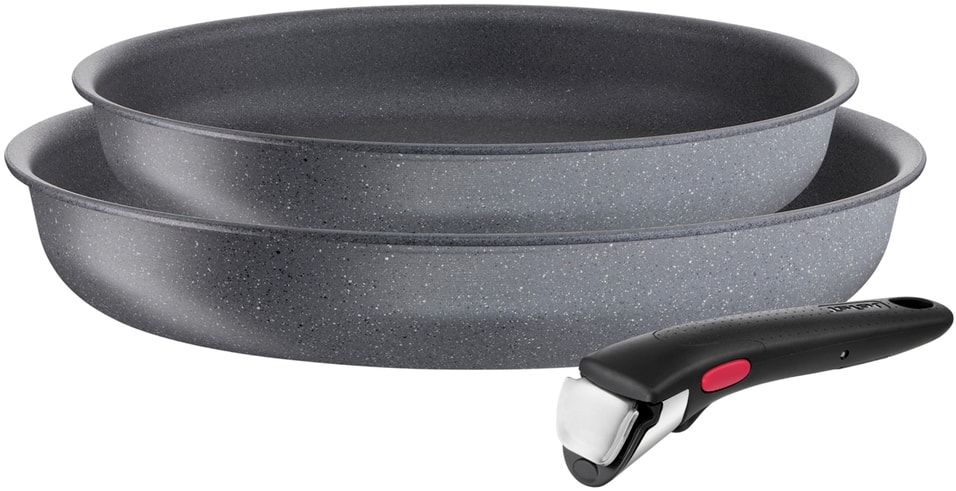 Набор сковородок Tefal Ingenio Natural Force 24см 28см с ручкой 8599₽