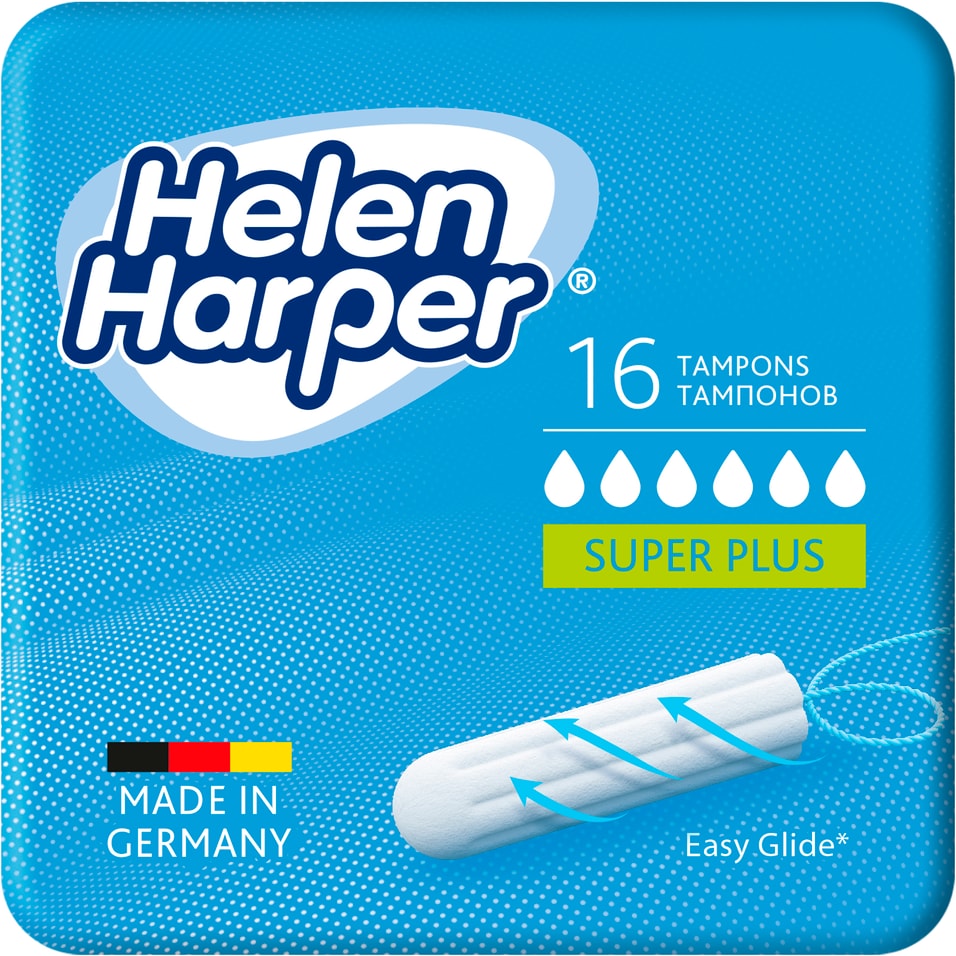 Тампоны Helen Harper Super Plus 16шт