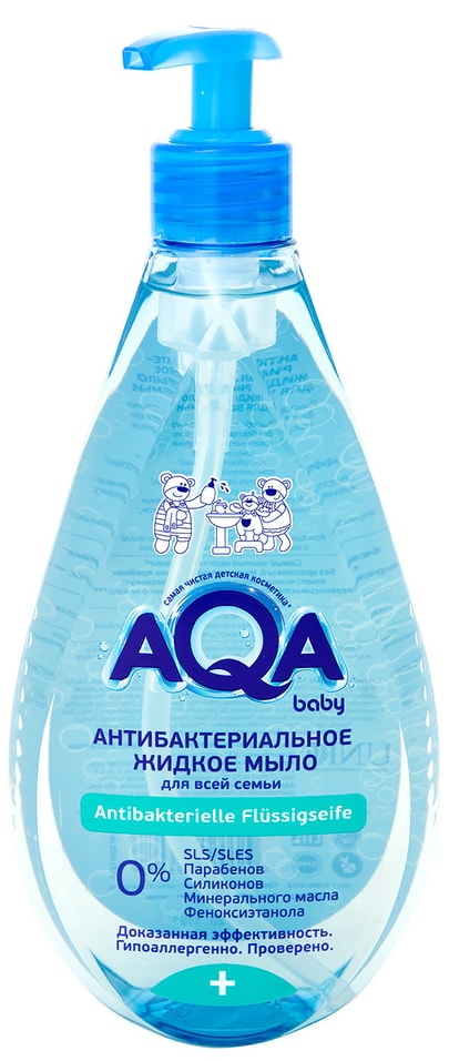 Мыло жидкое Aqa baby для всей семьи 500мл от Vprok.ru